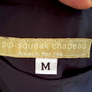 PIP-SQUEAK CHAPEAU 100% Cotton Bubble sleeve cotton blouse shirt size M